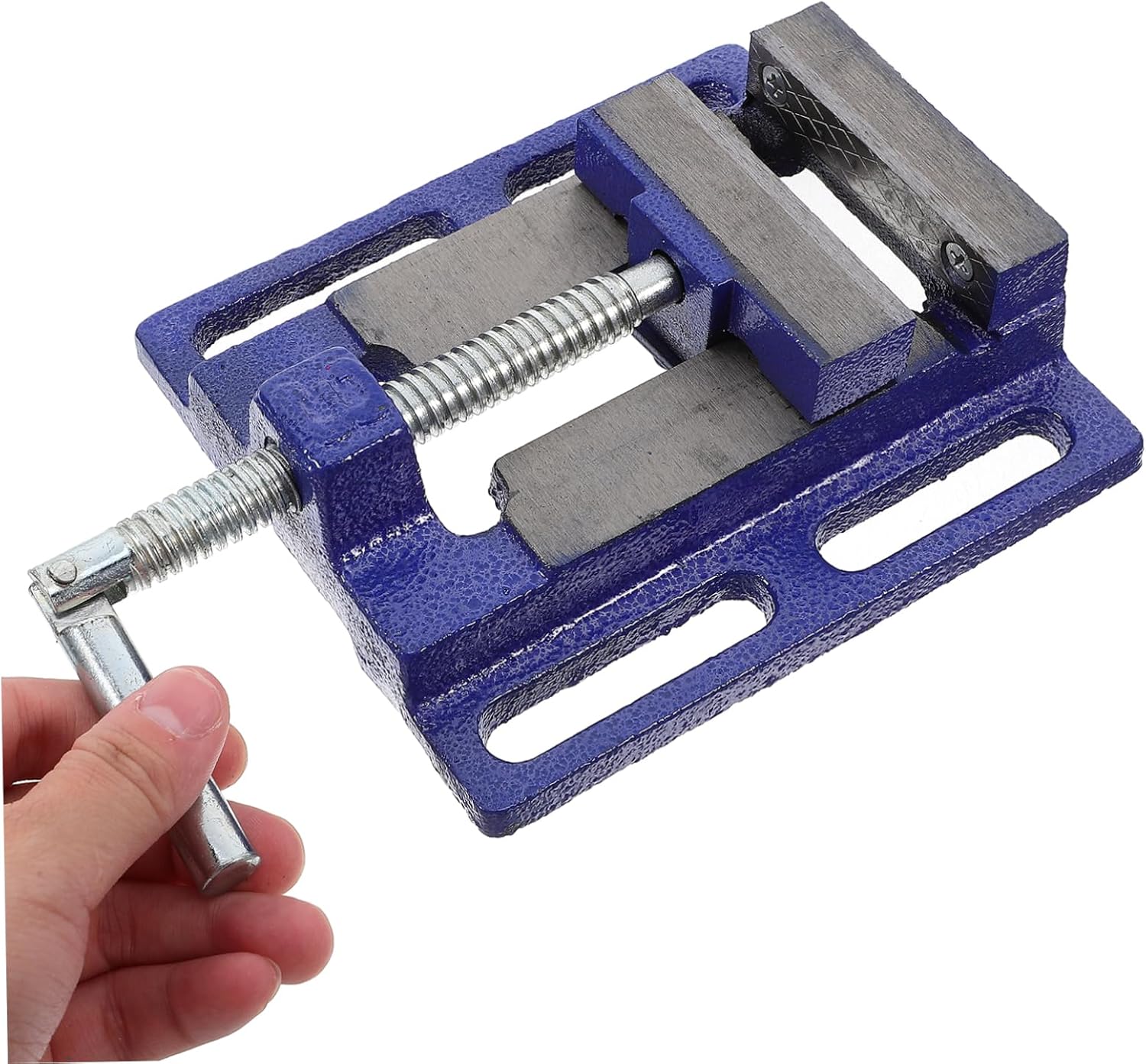 PRETYZOOM Drill Press Vise Bench Woodworking Bench Vise Table Clamp Drill Press Vice Metal Clamp Steel