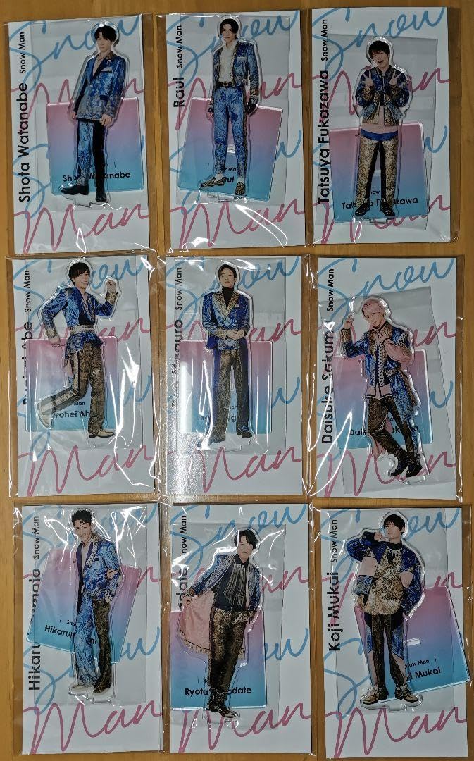 Amazon.co.jp: SnowMan アクスタfest アクリルスタンド 9人セット  