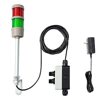 Signawoksled 2 Stack Towe Light 120 Vac Steady Ed Geen