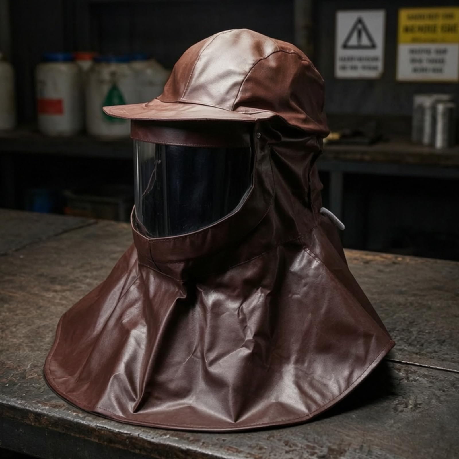 Sicher Schutzhelm mit Visier