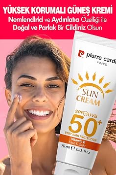 Pierre Cardin SPF 50 Anti Stain High Protective Facial Sunscreen 75 ML For Normal And Dry Skin