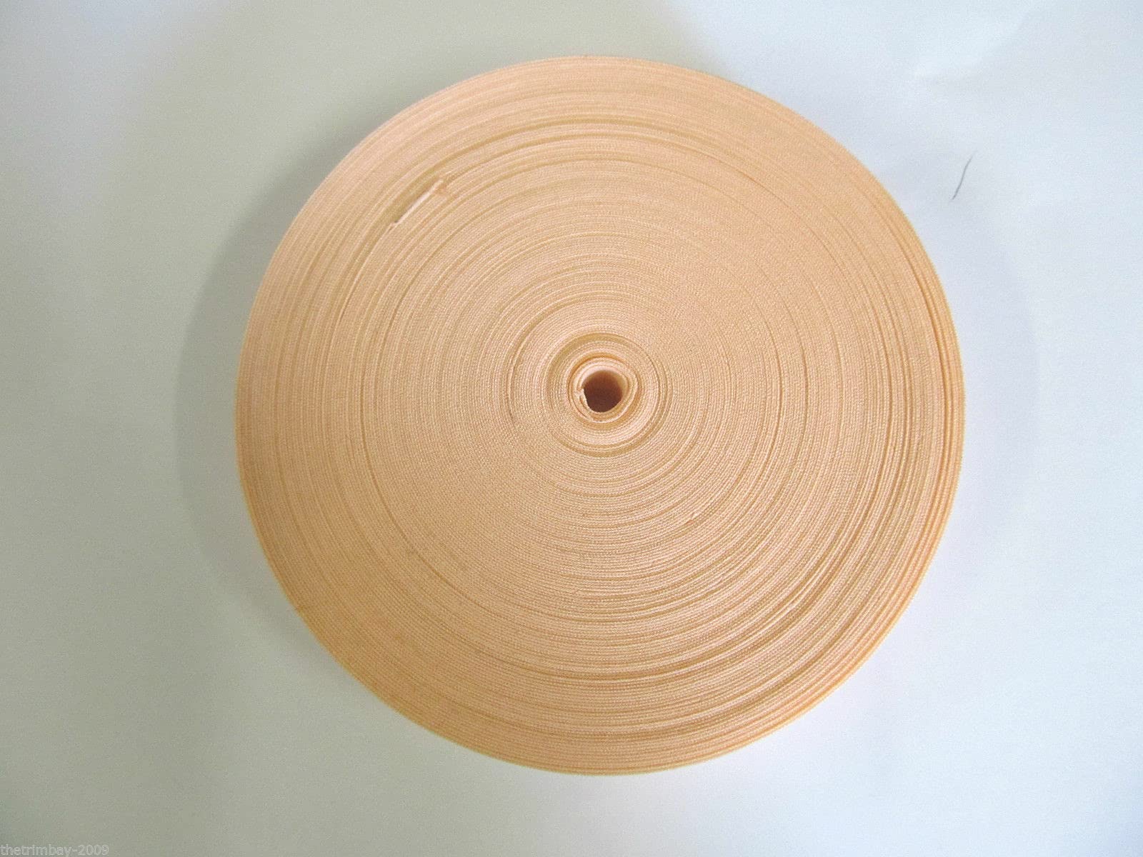 Bias Peach Cotton Binding Rolls 1 Inch / 25Mm X 5 Metres