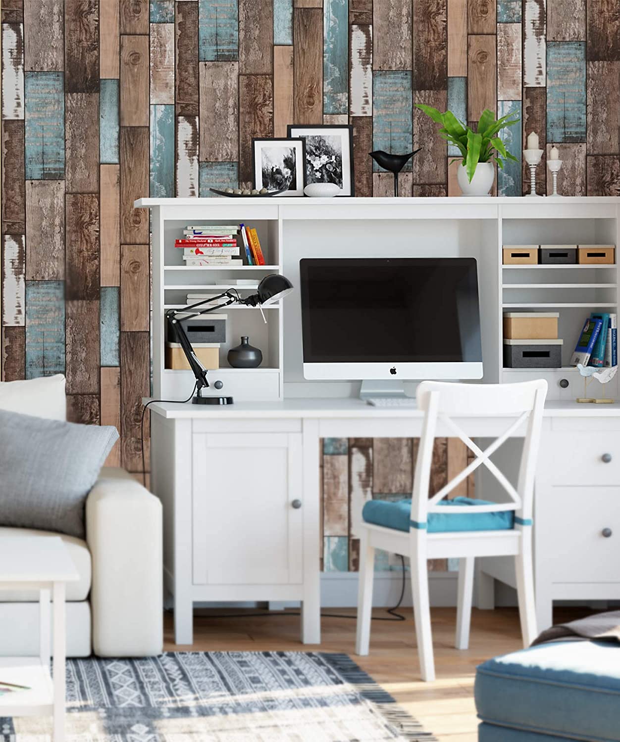 See full amazon price history chart for JAAMSO ROYALS Vintage Wooden Distressed Wallpaper for Furniture, Wooden Wallpaper, PVC Wallpaper, Door Wallpaper Waterproof, Wood Wallpaper, Wooden Wallpaper, for Walls (400CM CM X 45CM, Multicolor) JAAMSO ROYALS Vintage Wooden Distressed Wallpaper for Furniture, Wooden Wallpaper, PVC Wallpaper, Door Wallpaper Waterproof, Wood Wallpaper, Wooden Wallpaper, for Walls (400CM CM X 45CM, Multicolor) (B093WQD4V7) Amazon Price History, Amazon Price Tracker