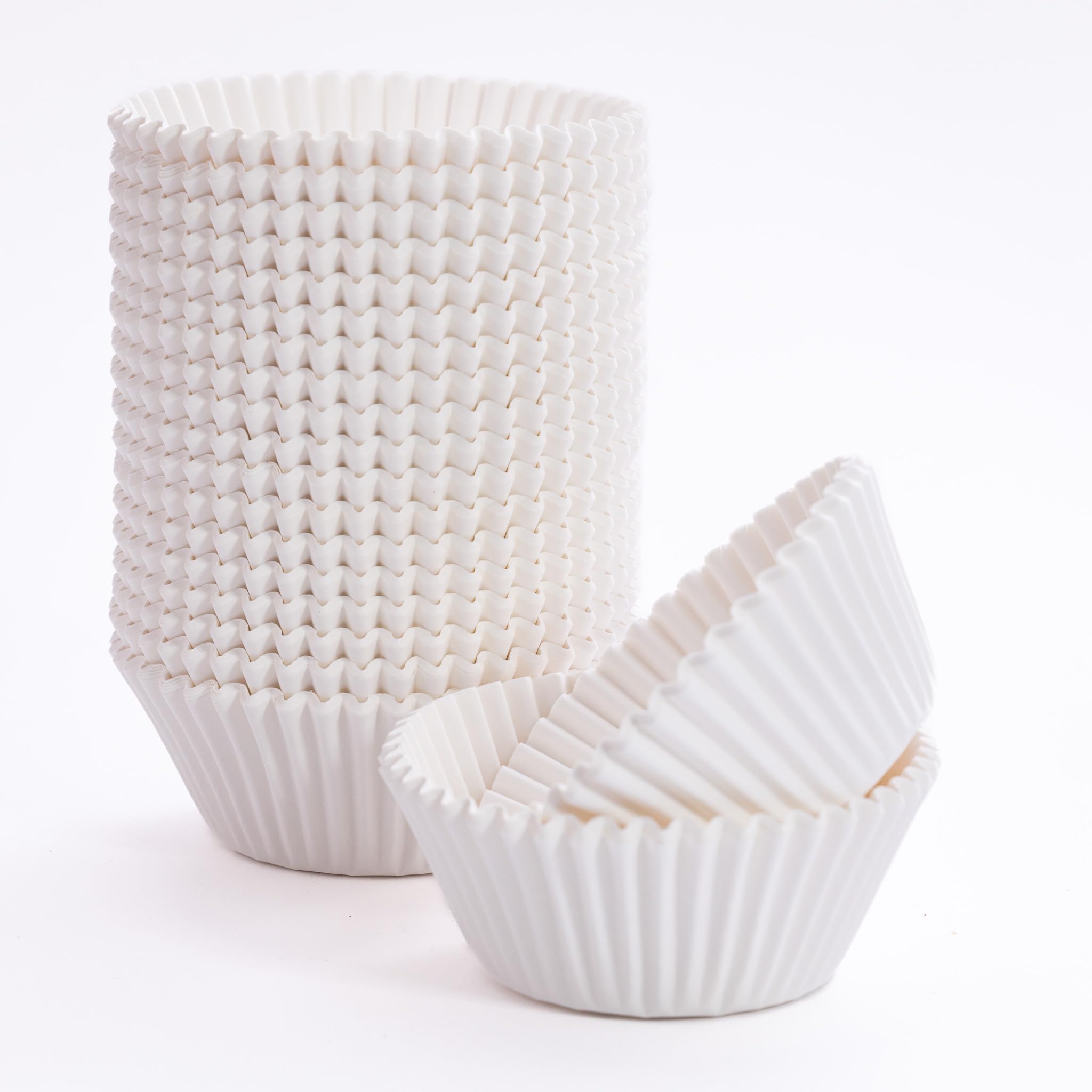 400 White Cupcake Cases Baking Muffin Cake Standard Size Bulk Pack