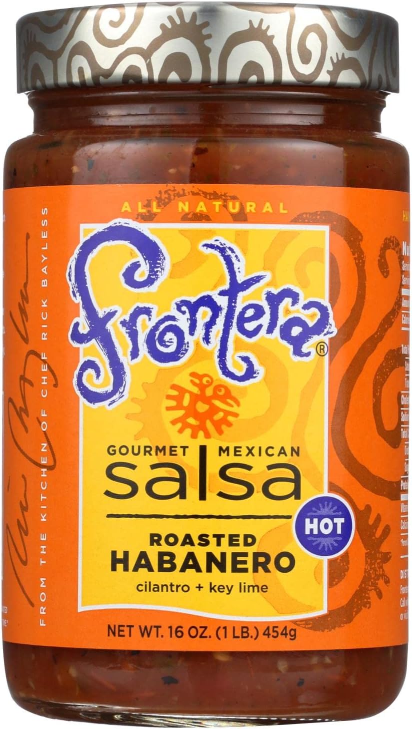 Frontera Foods Very Hot Habanero Salsa 16 oz. (Pack of 6)