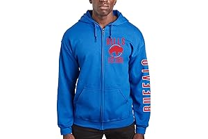 Buffalo Bills Jacket for Men: Officially Licensed MVP Zip Hoodie