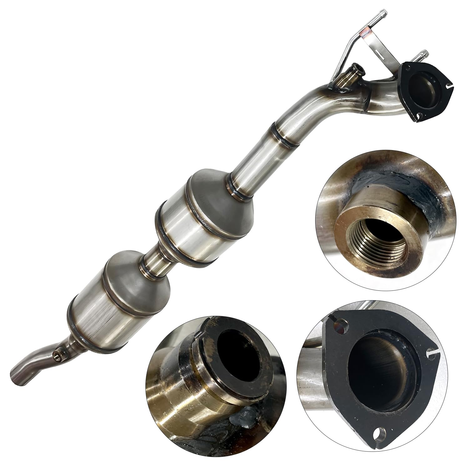 7N0254400NX Katalysator Kompatibel mit VW Sharan Seat Alhambra 2.0 TDI 3C0254400HX 761000 Inkl. Anbauteile 323725