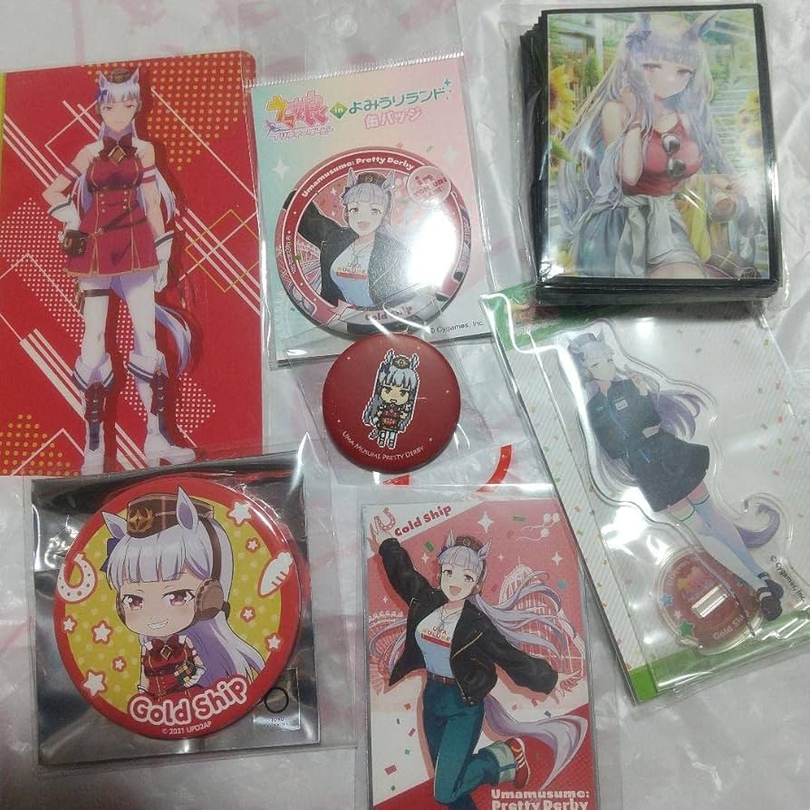 Amazon | ウマ娘 ゴールドシップ よみうりランド アクリルスタンド 缶