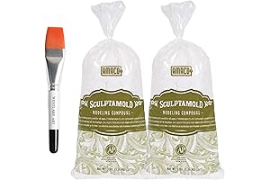 Sculptamold Modeling Compound: Versatile & Lightweight Alternative to Heavy Epoxy Clay for Artists