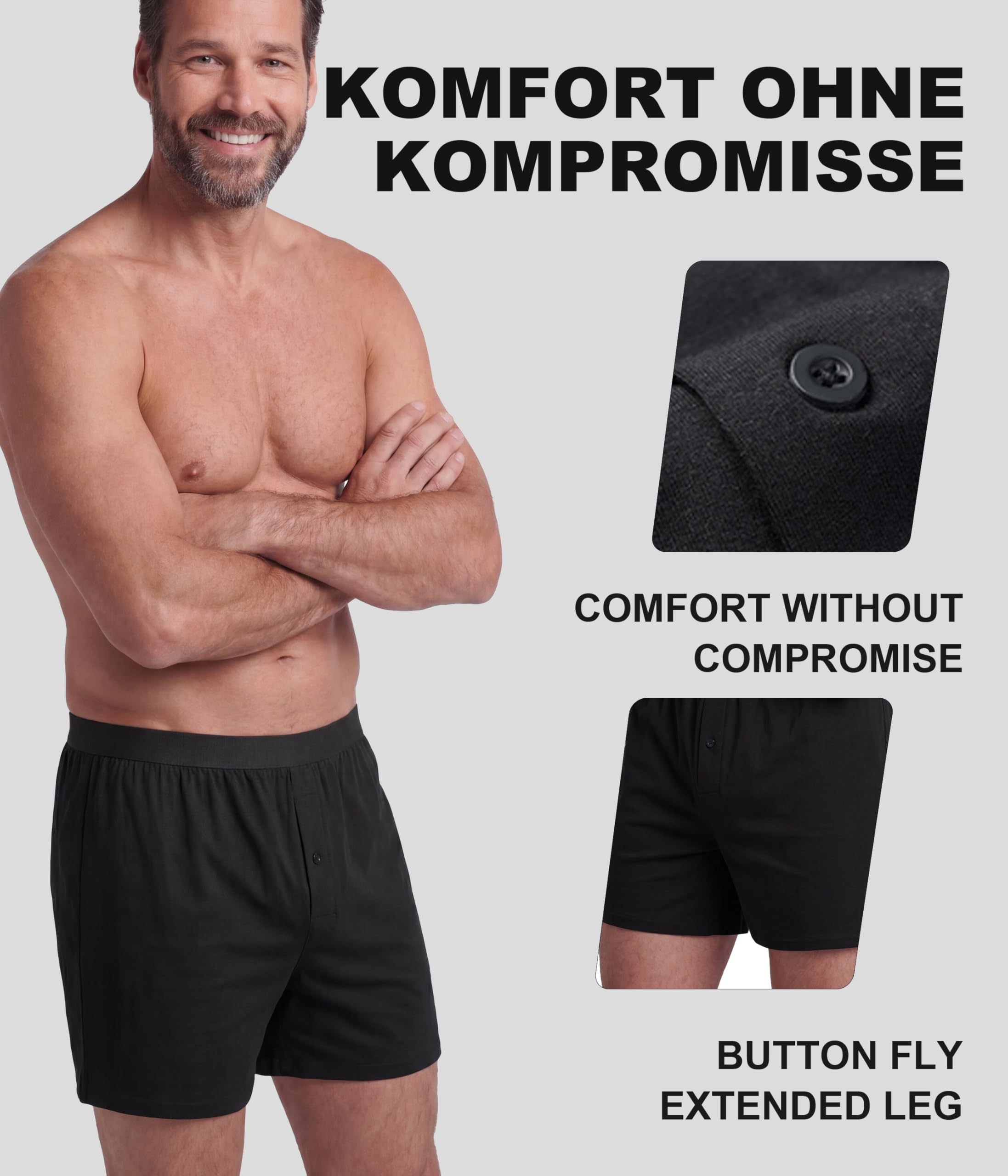 5er Pack Inkontinenz Pants Männer,Waschbare Baumwolle Inkontinenz Boxershorts,80ml Saugfähige Wiederverwendbare Auslaufsichere Unterwäsche(Mehrfarbig01,XL)