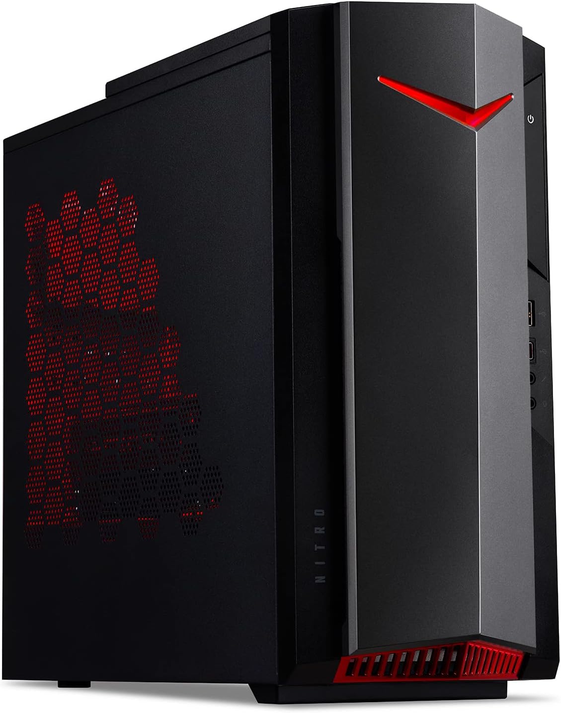 acer Nitro N50-640 Gaming PC - (Intel Core i5-12400F, 16GB, 1TB SSD, NVIDIA GeForce RTX 3060, Windows 11, Black)