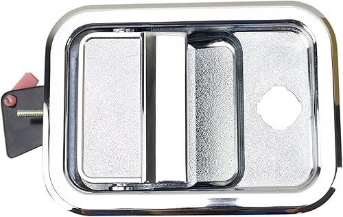 Miniatura 27 de TRQ Manija de puerta exterior texturizada LH del conductor trasero para Chevy GMC Pickup Truck SUV