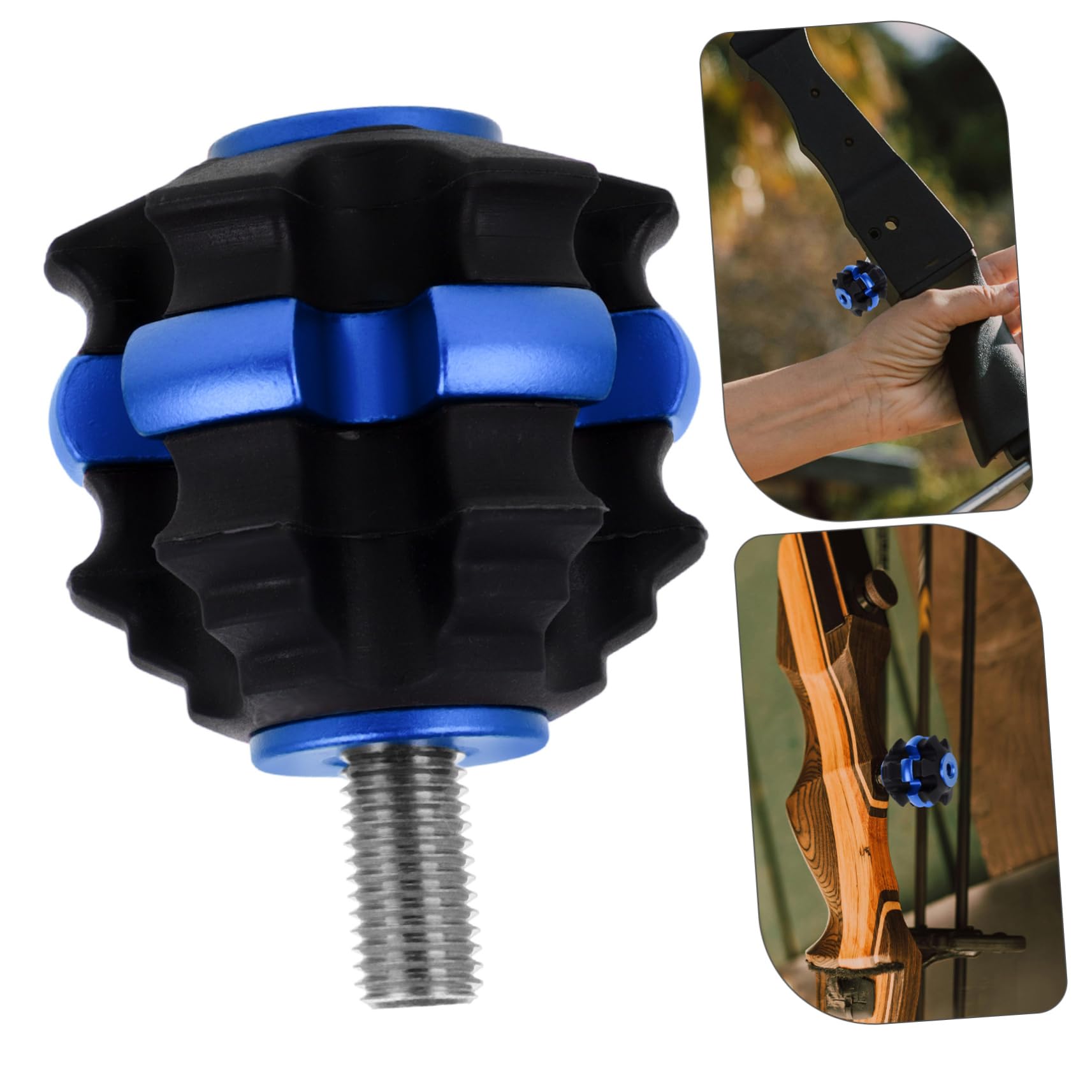 BESTonZON Ammortizzatore per tiro con l' dello stabilizzatore per tiro con l' Fornitura Raccordo di Prua Accessorio per tiro con l' Gomma da Cancellare Rosso
