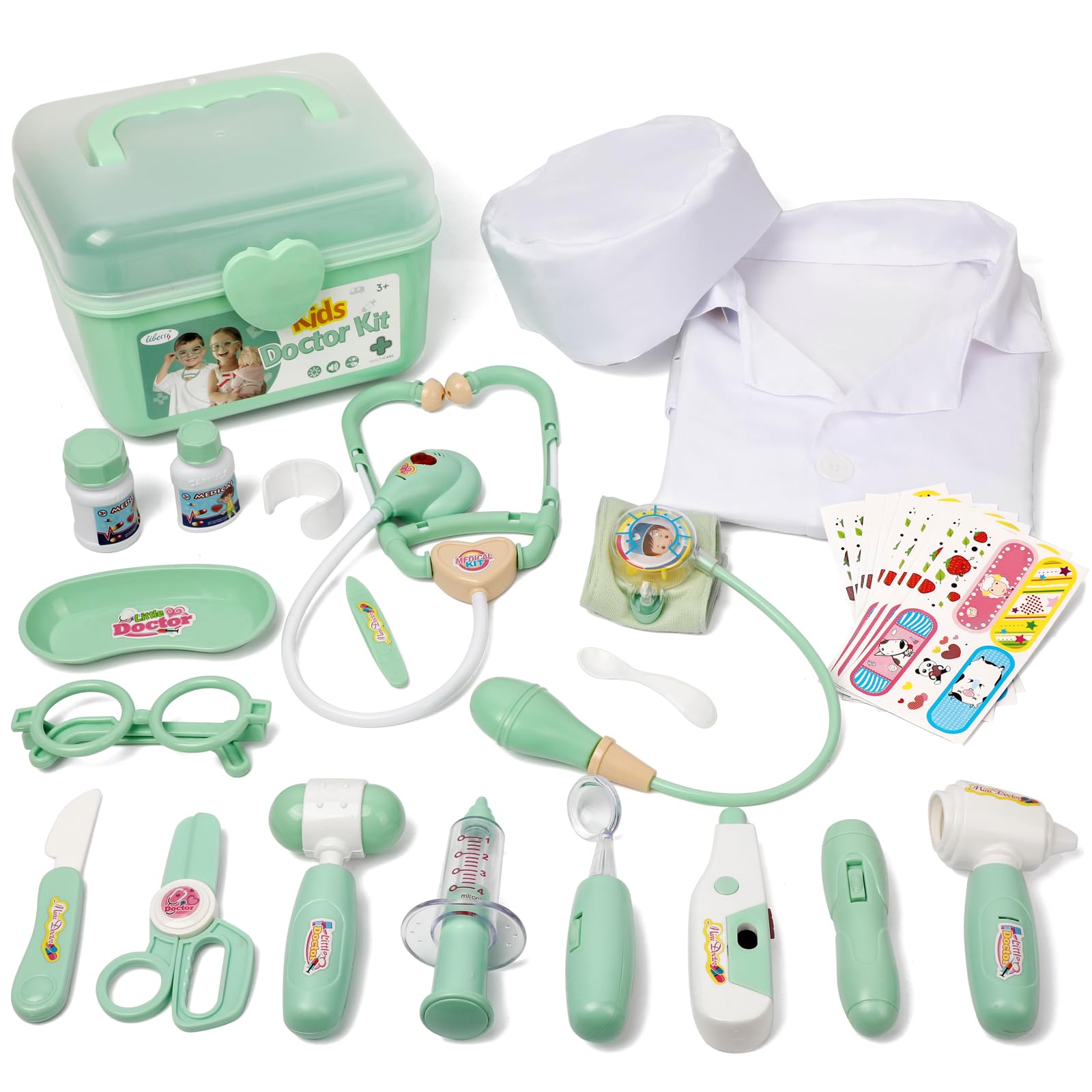 Liberry Doctor Kit 30-pc Green