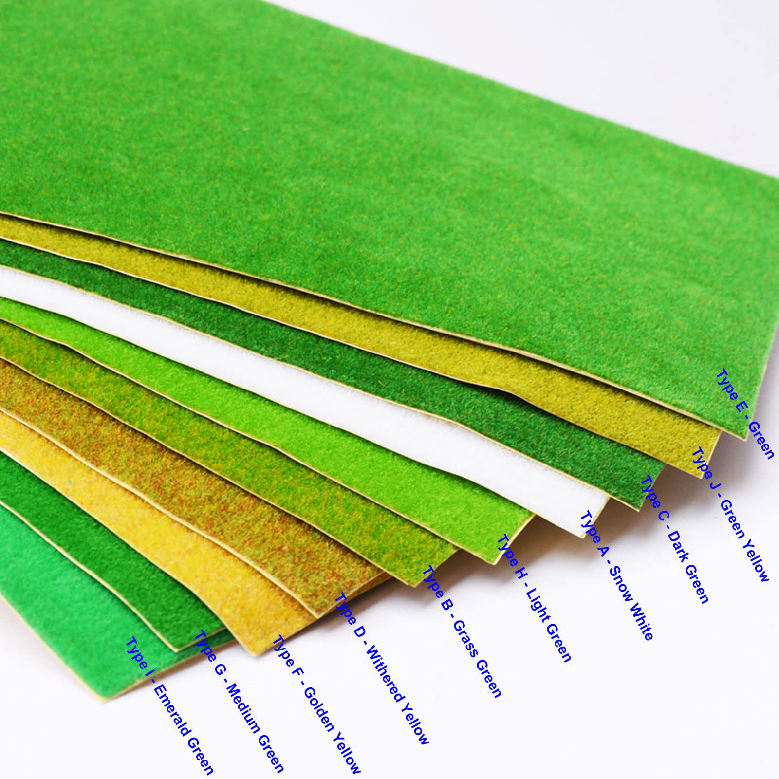 DUS Maquette Herbe Tapis Herbe Modelisme Rouleau Herbe Miniature Herbe Statique Sable Paysages