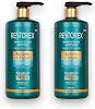 Restorex Keratin & Argan Onarıcı Saç Bakım Şampuanı 900 Mililitre, Yıpranmış ve Hasar Görmüş Saçlar 2 paketi