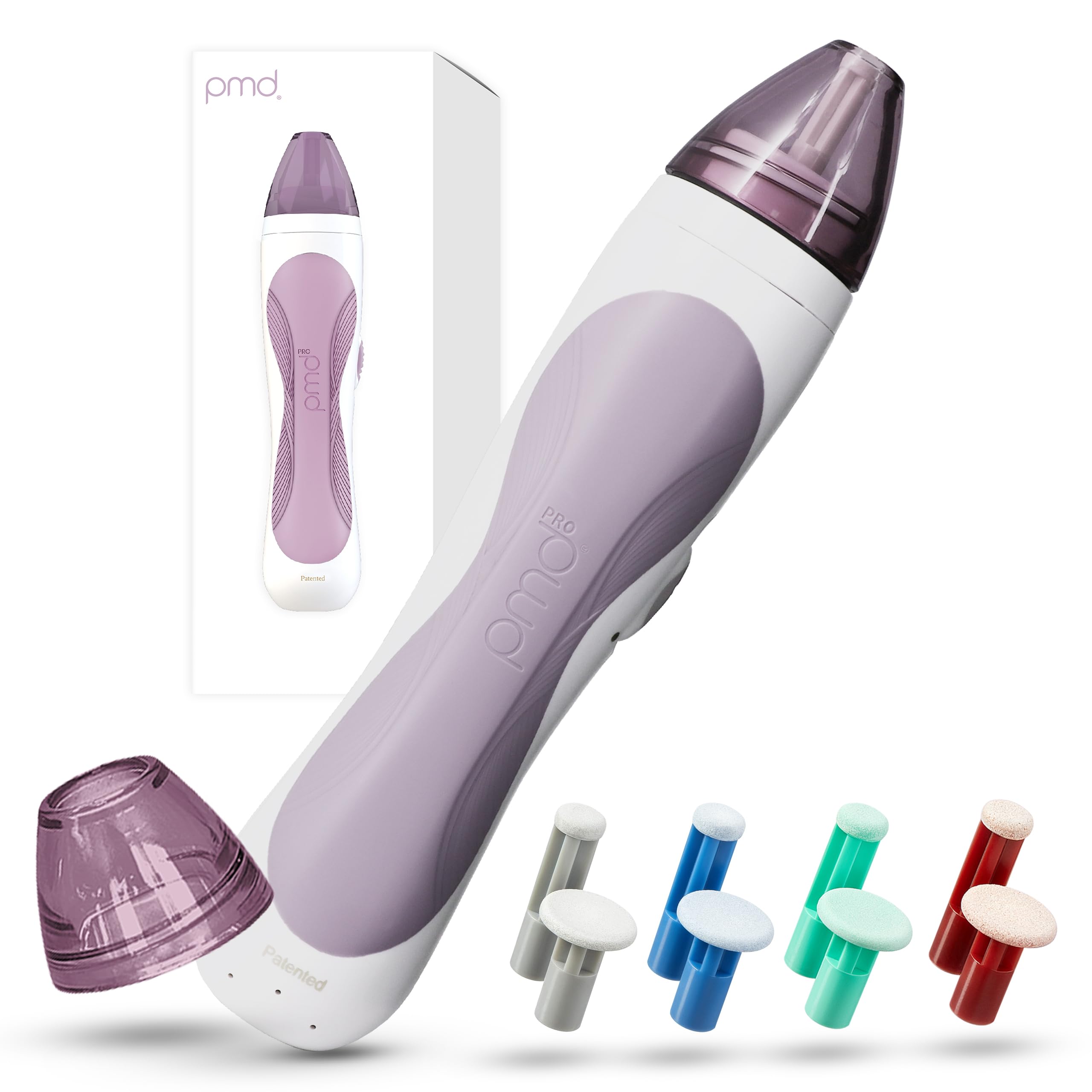 PMD Beauty Personal Microderm Pro - At-Home Use, Facial Exfoliator Tool, Microdermabrasion Machine Kit for Face and Body Skincare