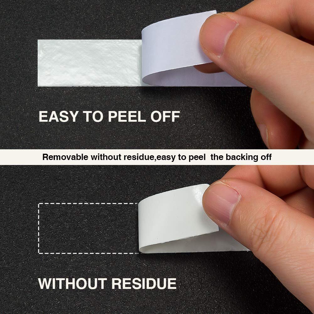 Amazon Crazy 🔥 Deals Double Sided Tape Heavy Duty-0.5 Inch 20 Yard White Strong Sticky Adhesive Removable Double Sided Mounting Tape for DIY Crafts/ Poster/Cards/Gifts/Photos /Documents/ Wallpaper/Boxes (Pack of 1 Roll)