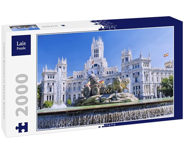 Lais Puzzle Fuente de Cibeles en Madrid, España 2000 Piezas