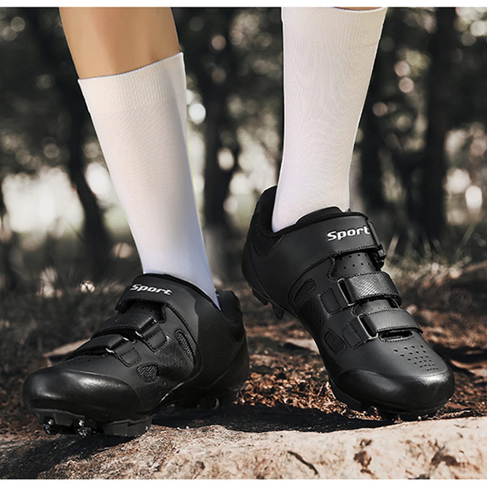 Amazon.co.jp: サイクリングシューズサイクリングシューズ男性女性spd