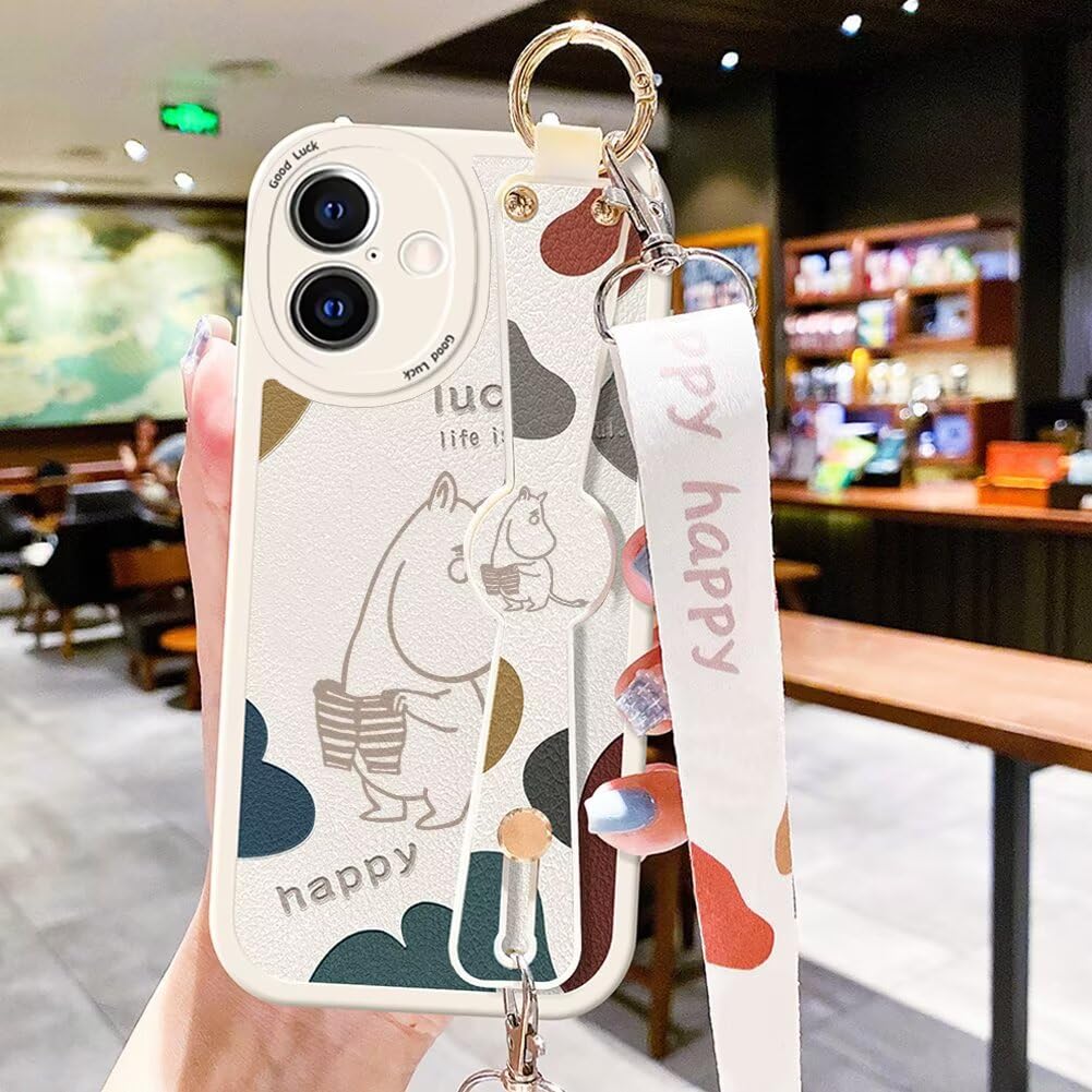 ムーミン iphone16 用 ケース レンズ保護 スマホケース 軽量 薄型 TPU バンパー 指紋防止 ワイヤレス充電対応 iphone16 カバー