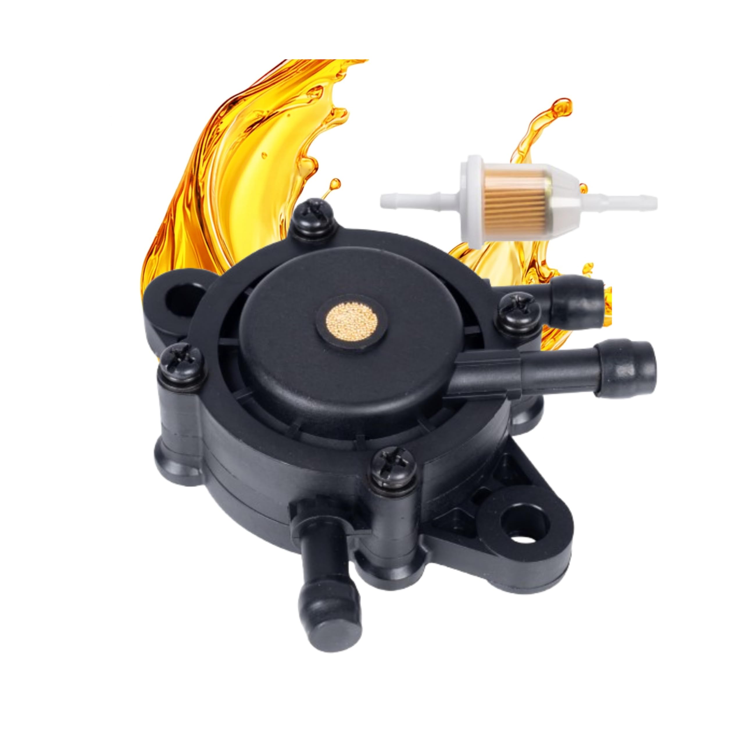 Photo 1 of [NEW] Canamax Premium 72873G01 Fuel Pump - Compatible with EZGO Gas Golf Cart 295cc 350cc Robin 4-cycle engine, FE290 FE350 TXT RXV ST Medalist Workhorse, Club Car, Yamaha G16-G19 G20 G22 G29