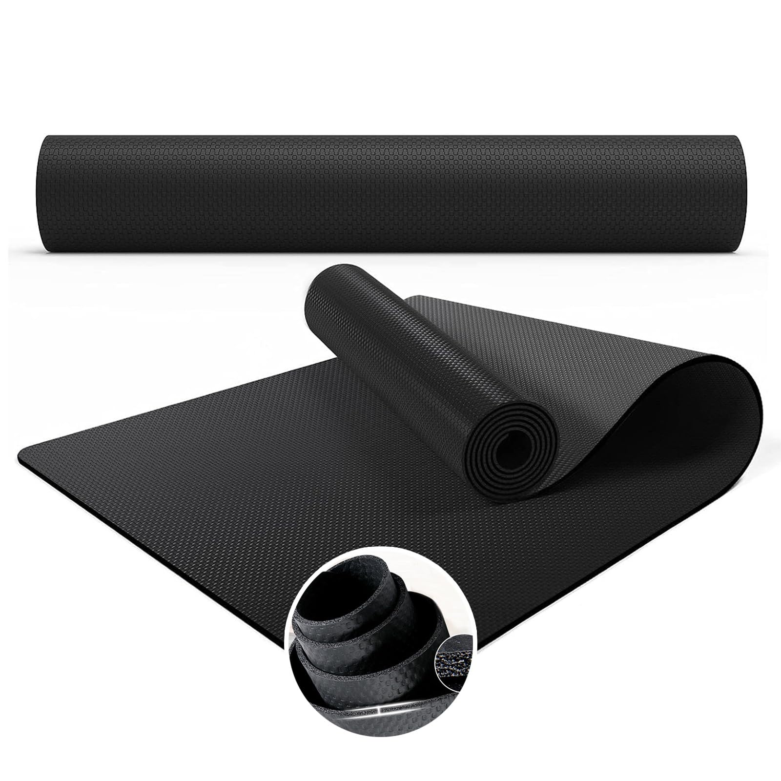 Protector De Piso Para Tapete Para Cinta De Correr, Alfombrilla Para Reducción De Ruido Amortiguación, Tapete Para Equipo De Ejercicio, Para Cinta De Correr, Equipo De Ejercicio,1 pieza(190x85cm)