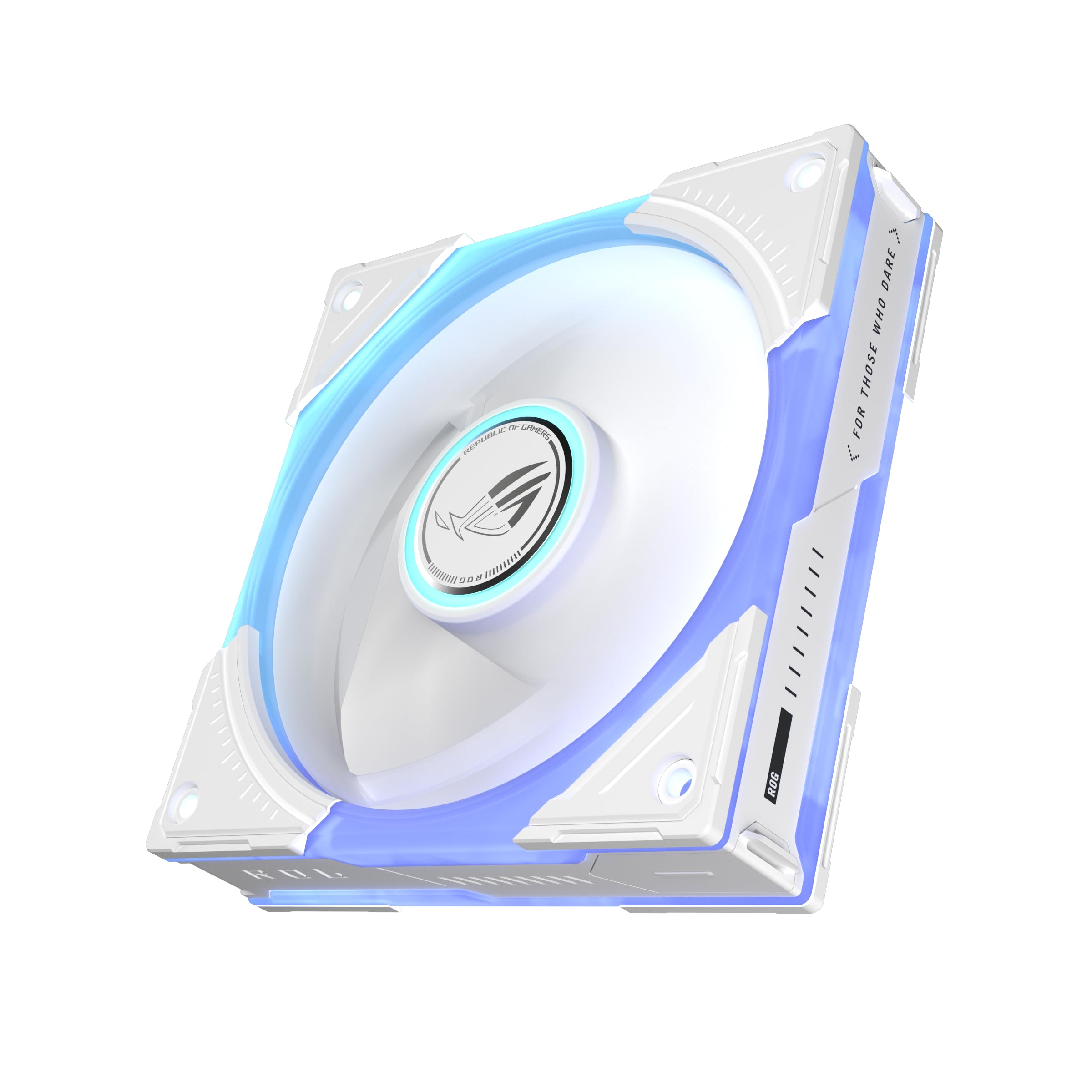 ROG Eurux GR120 ARGB Ventilateurs Reverse, Blanc, Pack de 3