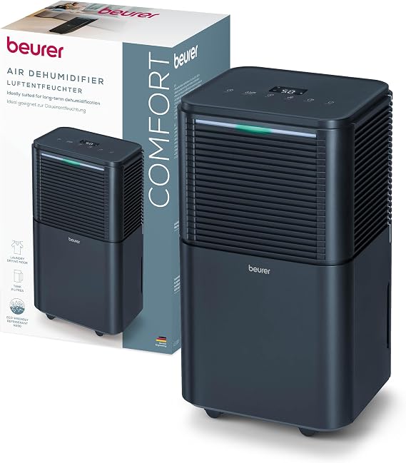 Beurer LE 250 - Deshumidificador eléctrico, 20 l/24 h, con m