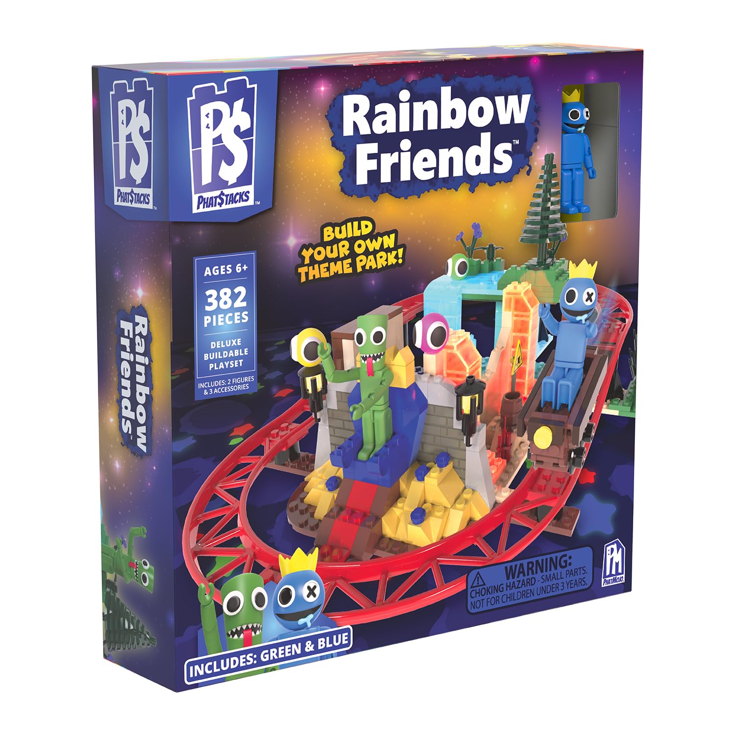 Amazon.com: Rainbow Friends – Deluxe Buildable Set : Toys & Games