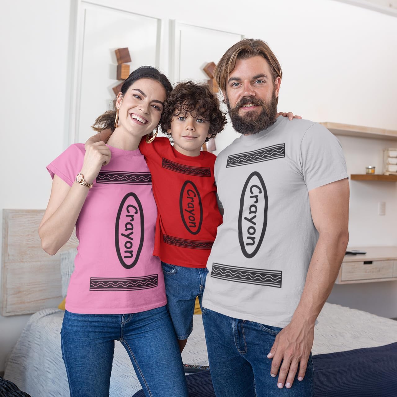 Veracco® Crayon Funny T-Shirts – Halloween Shirt for Women Girls Cool Halloween Costumes Adult Crayon Costume - Image 5