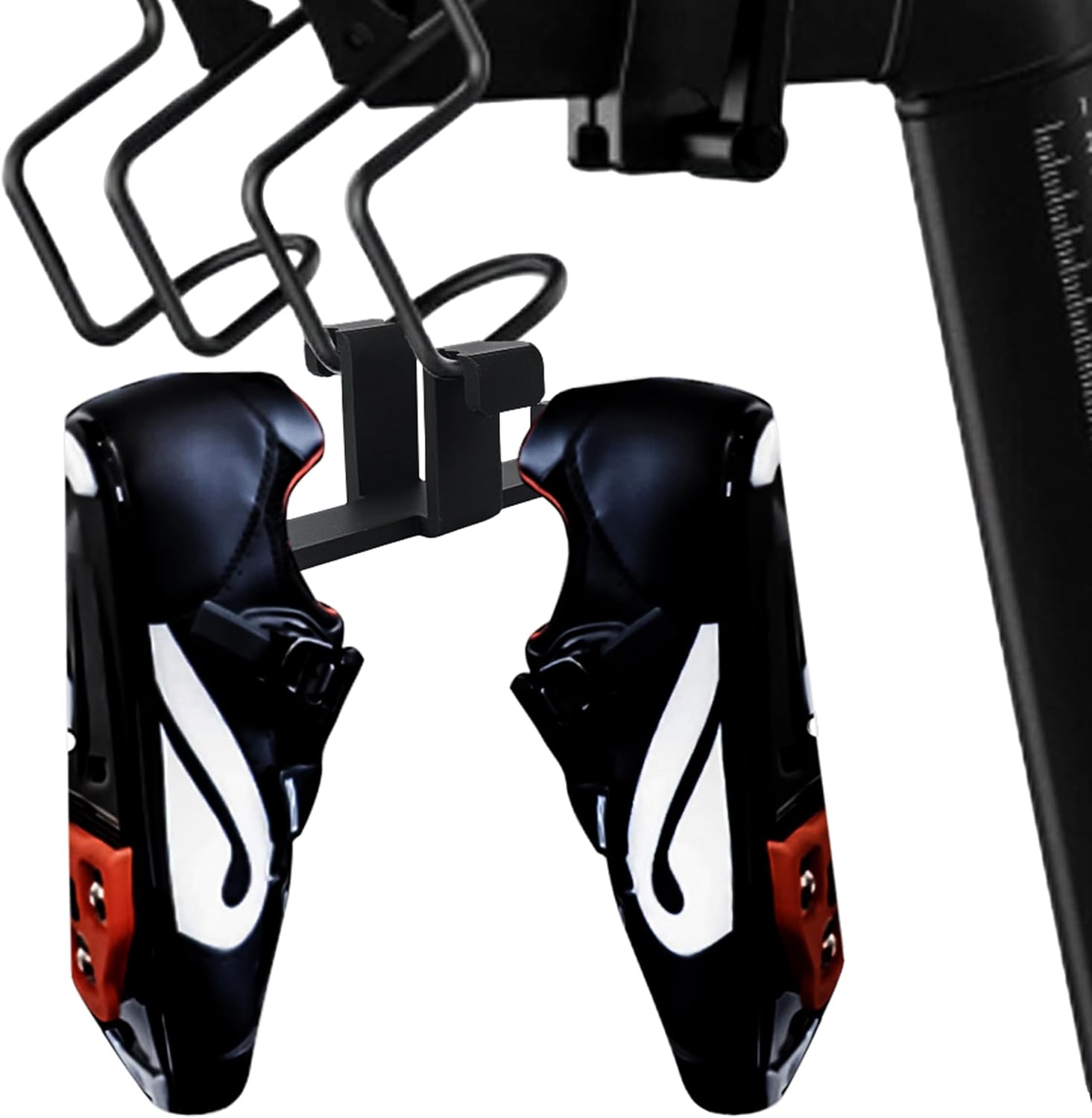 Bike Shoe Holder for Peloton Bike, Space-Saving Shoe Hanger & Shoe Holder, Does Not Fit Bike+ (2-pack)