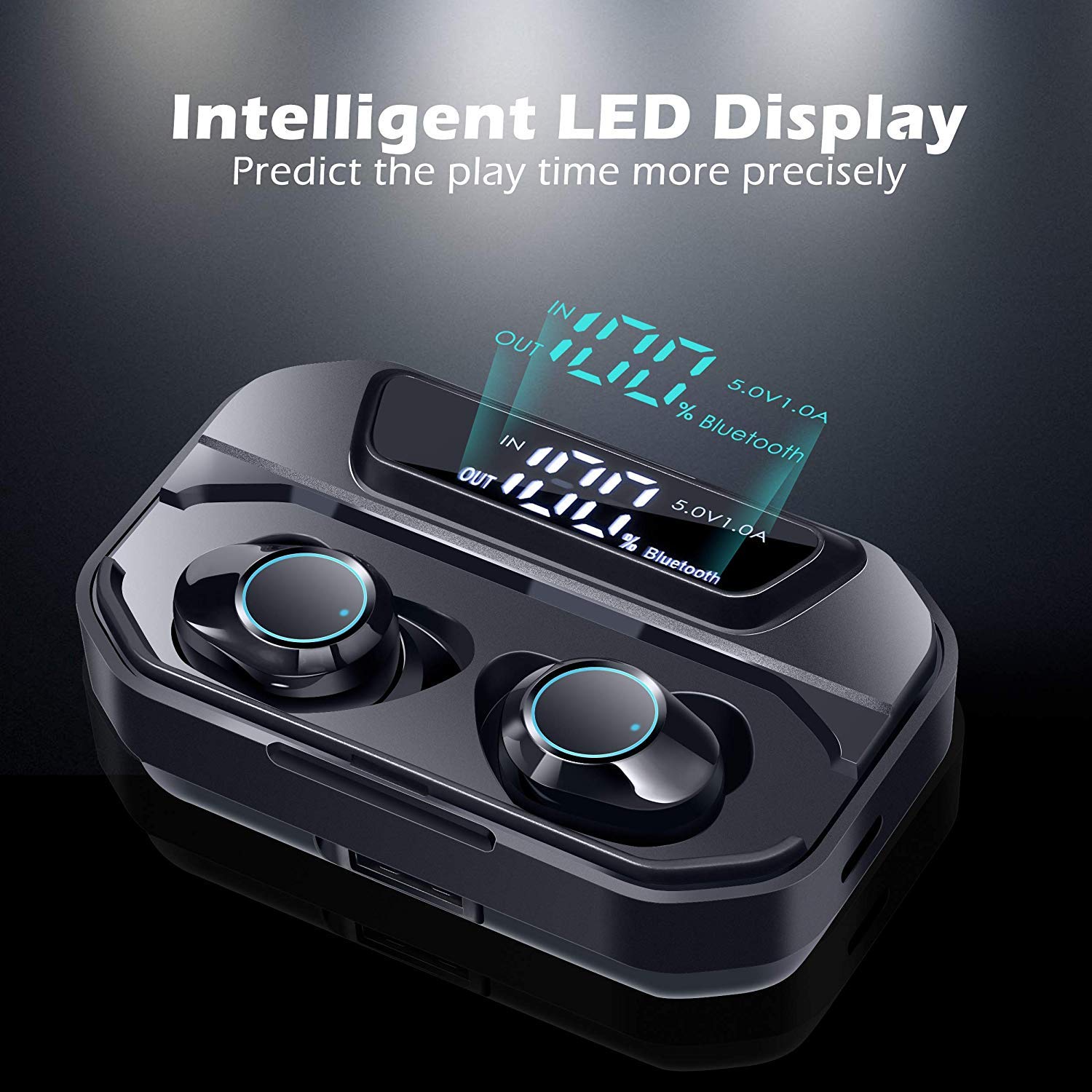 Wireless Earbuds, ZHAM TWS Bluetooth 5 