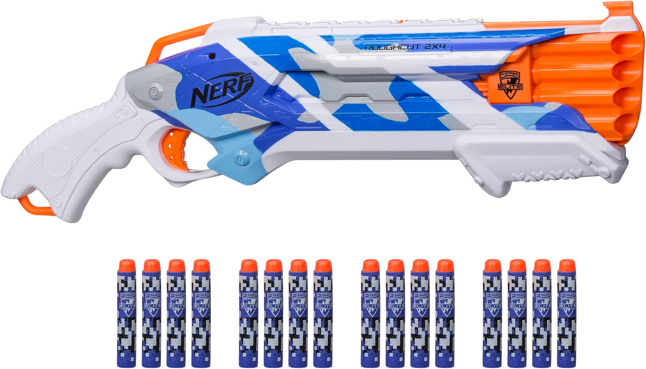 NerfN-Strike Elite BattleCamo Series Rough Cut 2x4