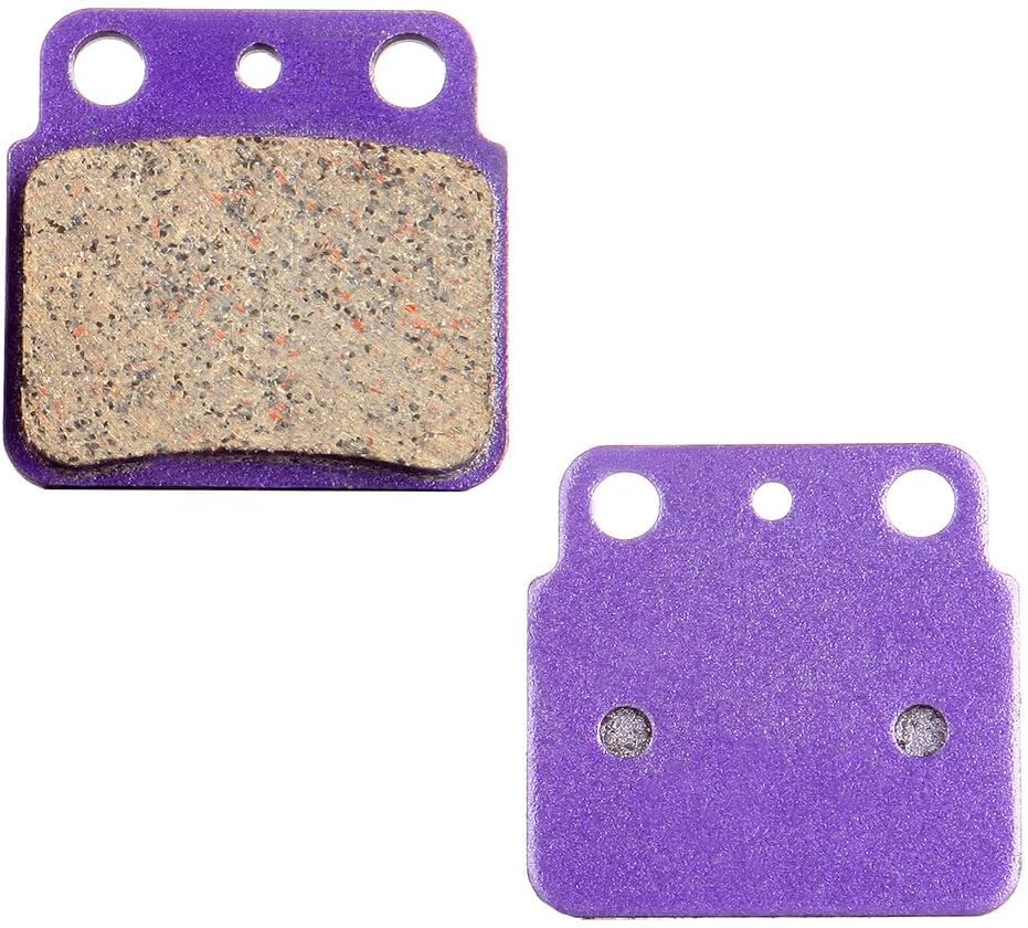 ECCPP Brake Pads Fits for KAWASAKI KSF 400 A1/A2/A3 KFX 400 2003 2004 2005/for SUZUKI LTZ400 LTZ 400 Quadsport 2003-2011 LTR 450 LTR450 2006-2011 LT250 LT 250 1988-1992, FA137 Rear Brake Pads