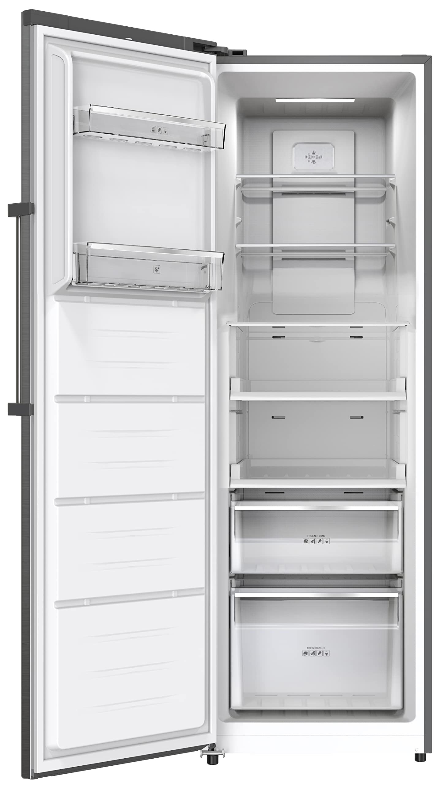 Corberó Gefrierschrank No Frost 274 L – Inverter, Türdisplay, Silent, XXL-Schublade, Pizza-Box