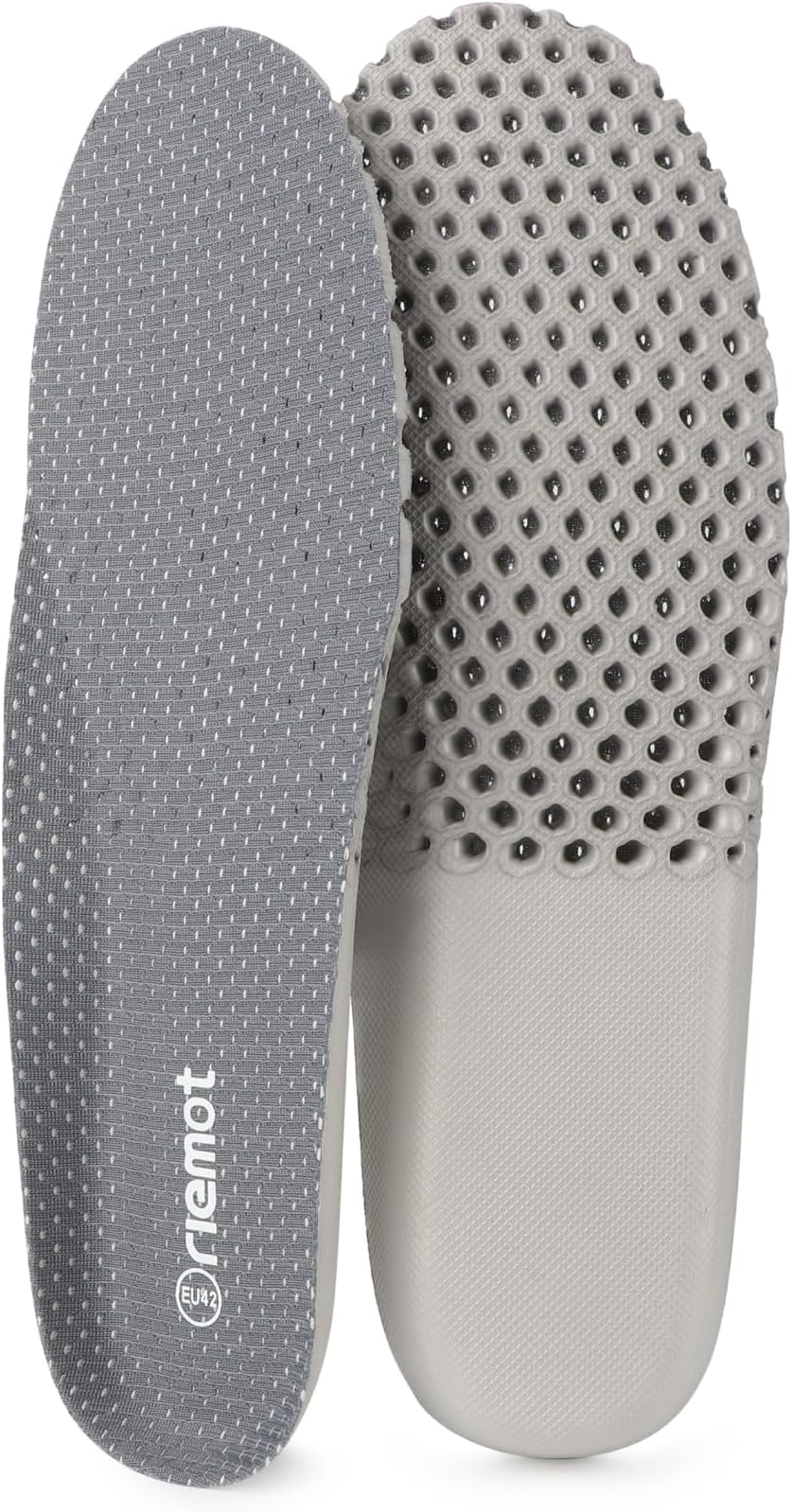 - Water Shoe Insoles for Men, Breathable Quick-Dry, Grey US11/ EU44