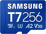 Samsung T7 microSD Memory Card, 256 GB, MB-MB256T/WW - 1