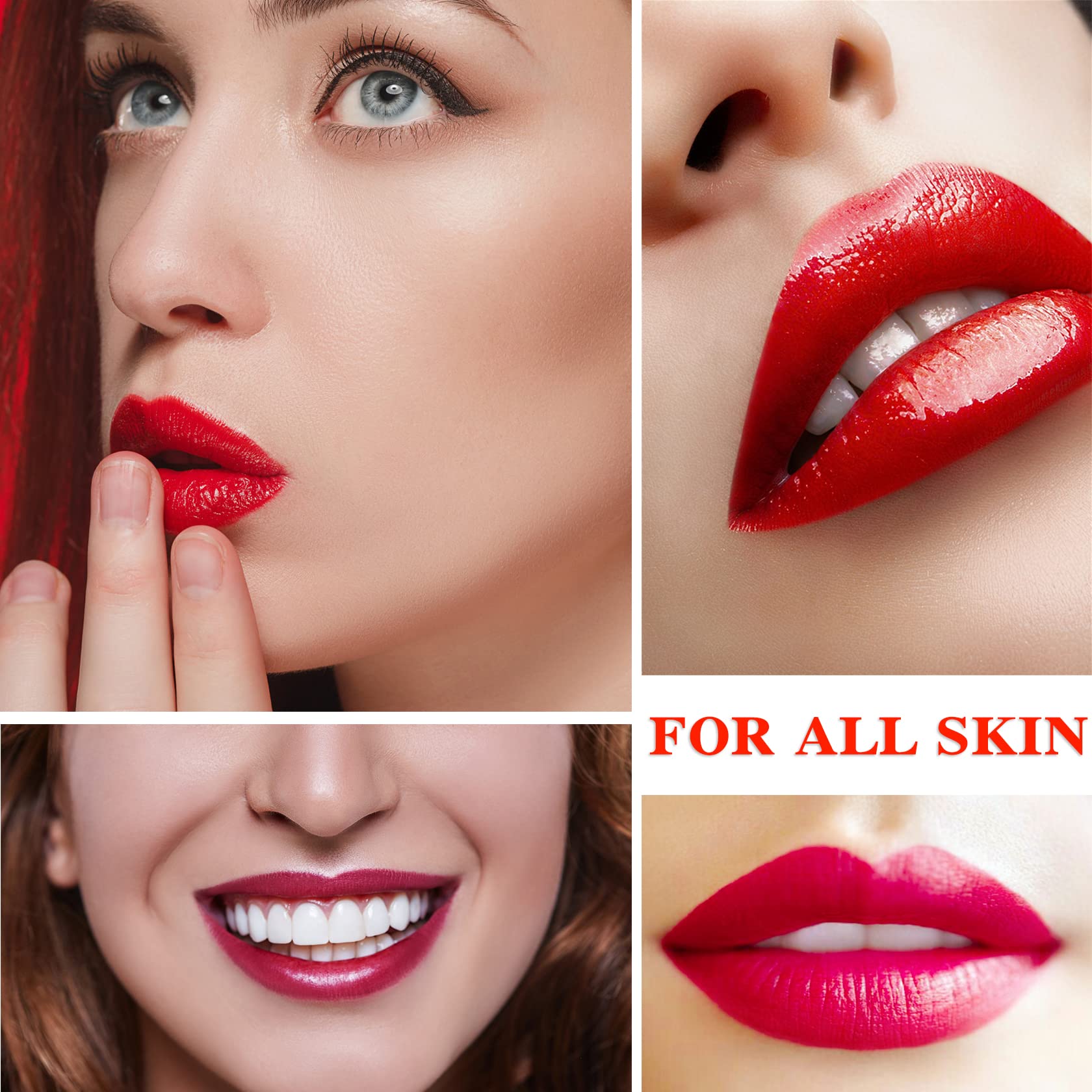 Aliver Wine Lipstick Colors Wine Lip TInt Matte Long, 47% OFF