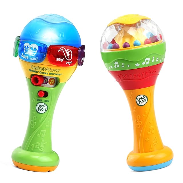 LeapFrog Learn and Groove Shakin Colors Maracas