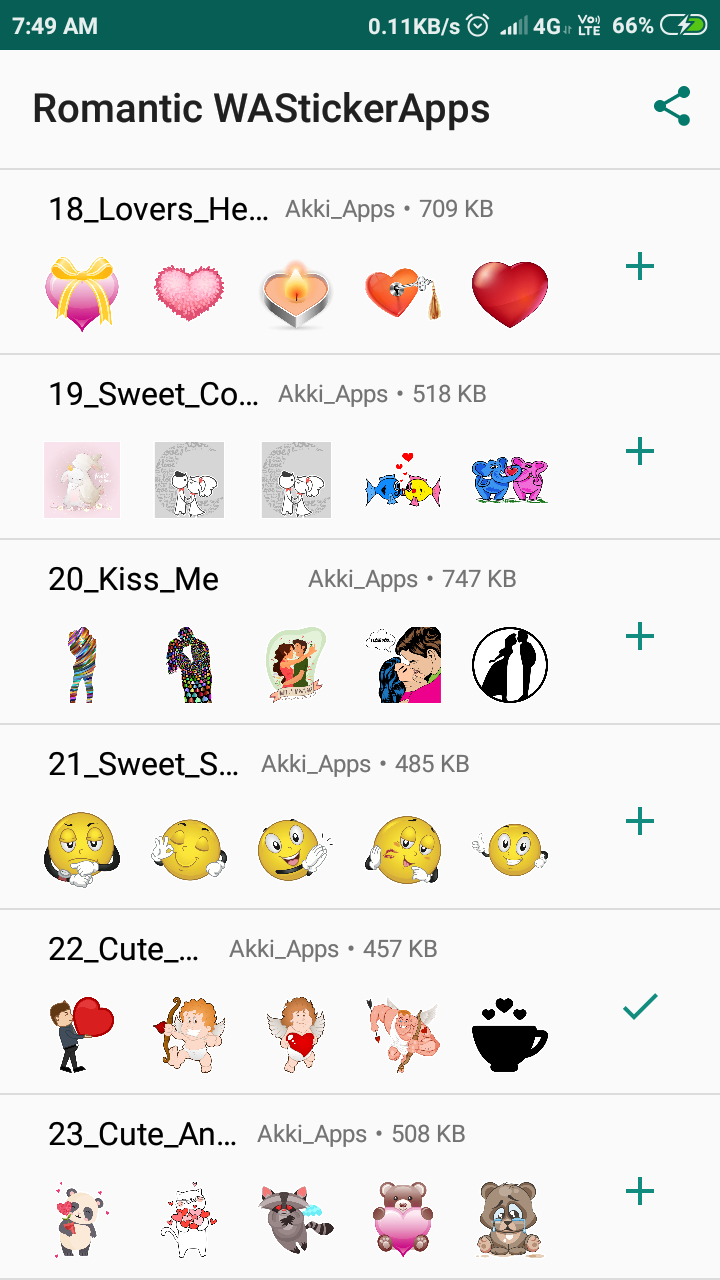 Stickers Romeotics Romantic Stickers - App on Amazon Appstore