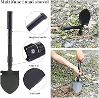 Vista 4 de Kit de Emergencia para Automóvil en Carretera - Kit de Seguridad para Automóvil Kit de Emergencia para Automóvil con Cables Puente Kit de Asistencia