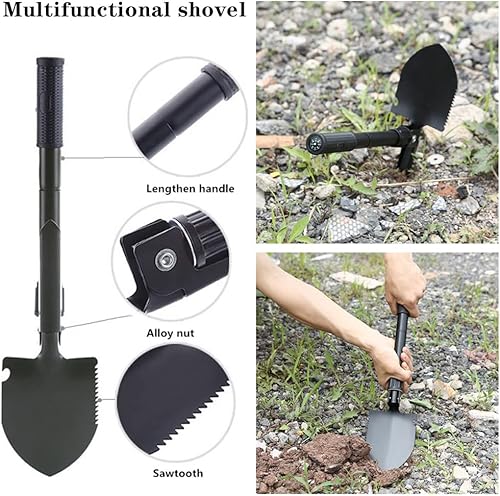 Miniatura 4 de HAIPHAIK Kit de emergencia para carretera de automóvil  Kits de asistencia lateral de seguridad para vehículos de automóvil juego de cables de