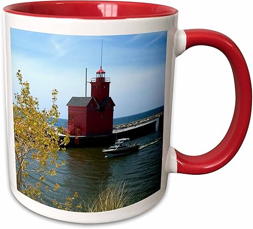 Danita DelimontFarosHolland Harbor Lighthouse at Holland, Michiganus23dfr0047David R. FrazierTazas, RojoBlanco