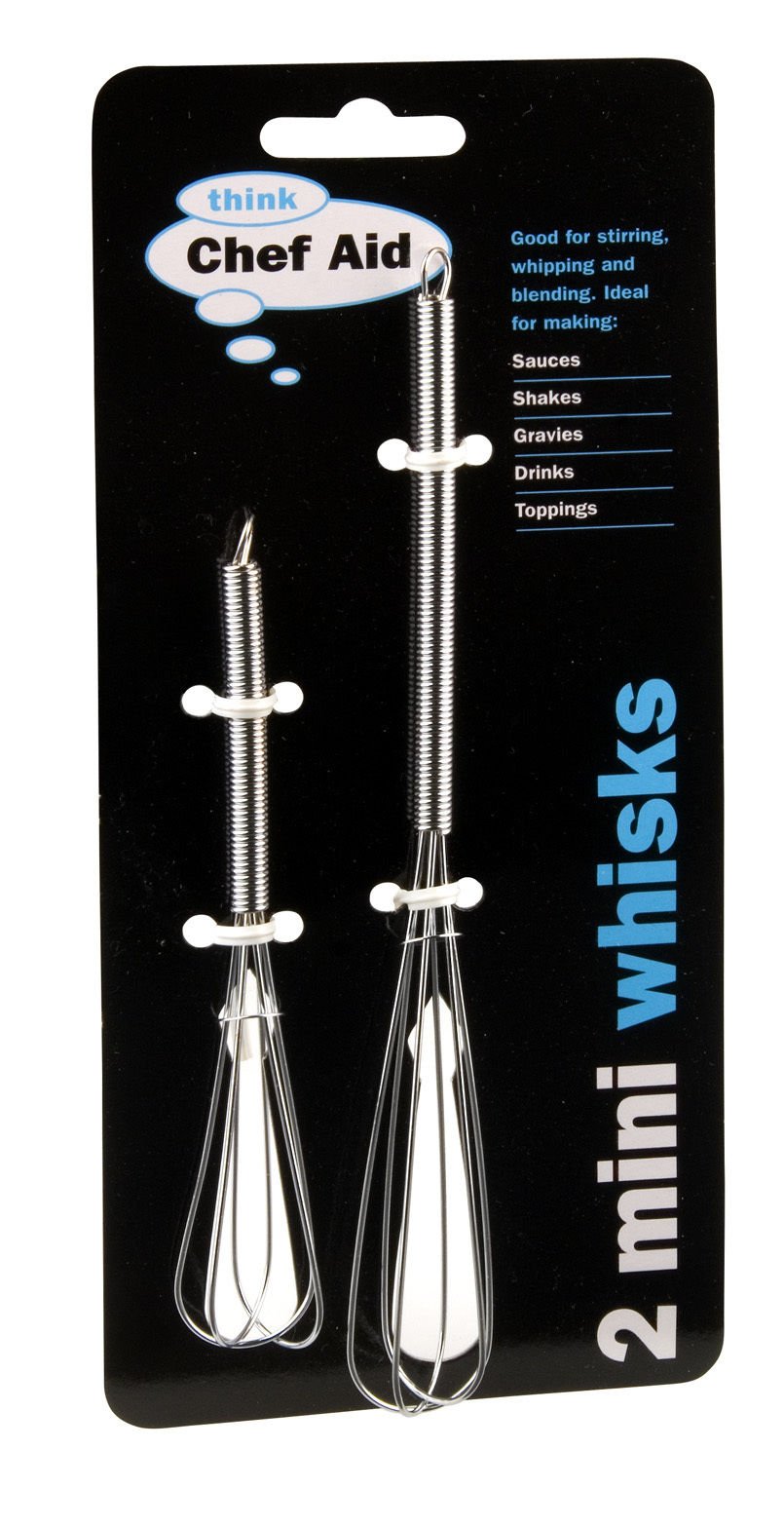 Chef Aid Mini Whisks (Set of 2)