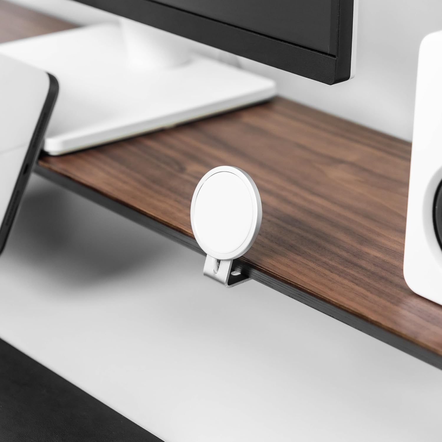 Holder for Magsafe Desk Shelf Cockpit Setup Addon Magnetic Phone Mount | Aluminium