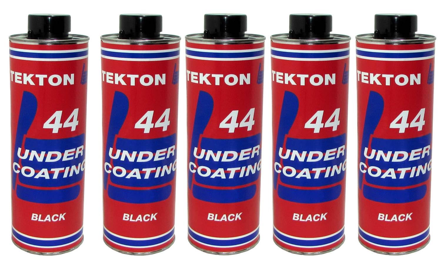 Tekton44 Vehicle Undercoating - Black Sprayable Automotive Undercoating for Cars, Trucks, Vans - Rust and Corrosion Protection (5 Liter Cans Only)
