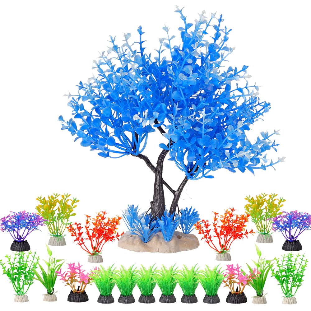 20 Pcs Plastic Plants