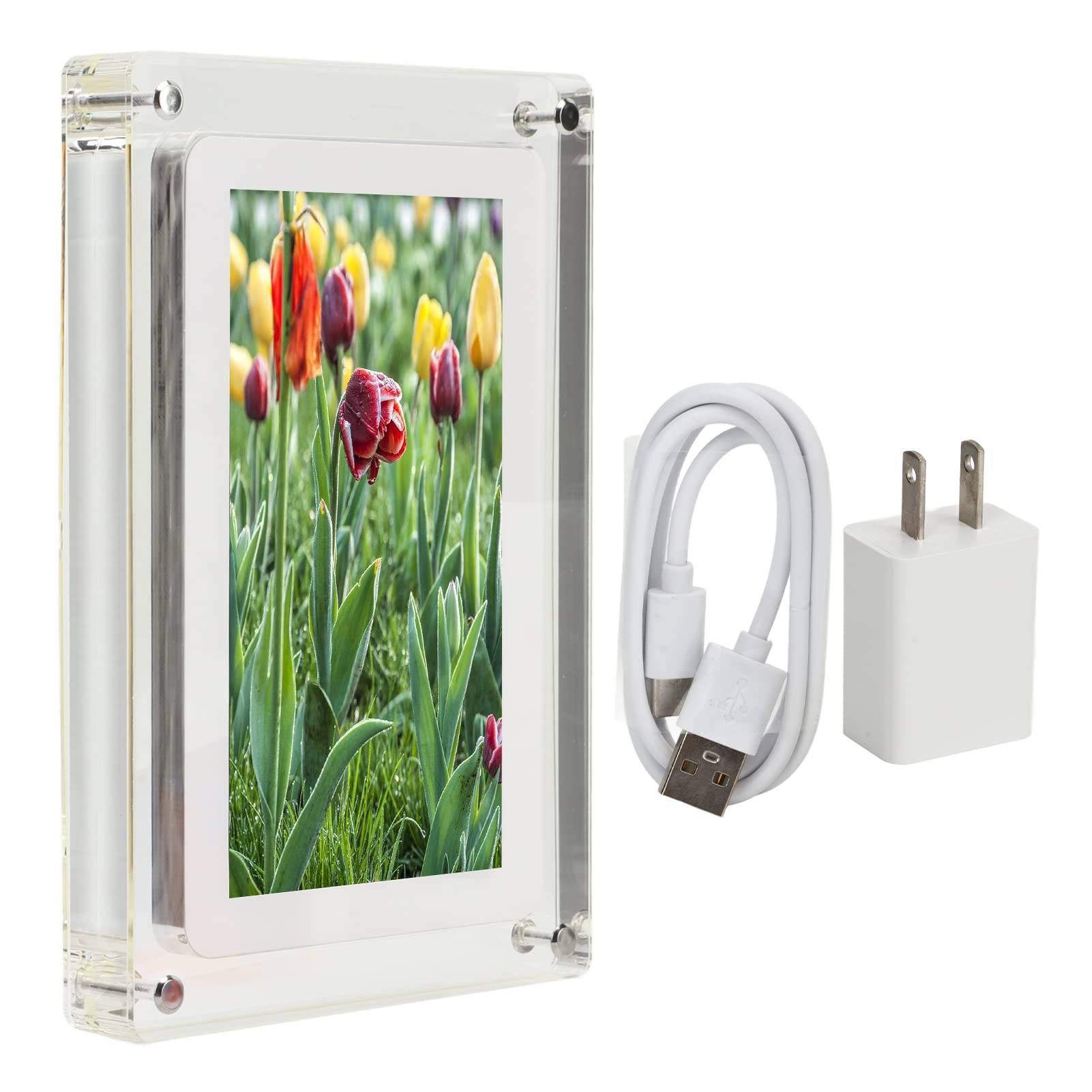 Amazon | 7インチデジタルフォトフレームHD LCDディスプレイ、4GB内部