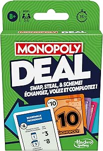 Monopoly Deal Card Game – Fast, Sneaky Monopoly in a Tiny Box